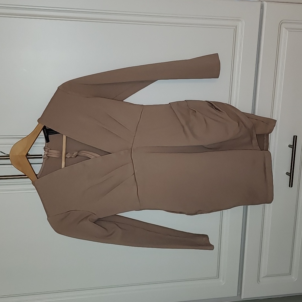 Forever 21, M, Tan or White, short dress for the fall